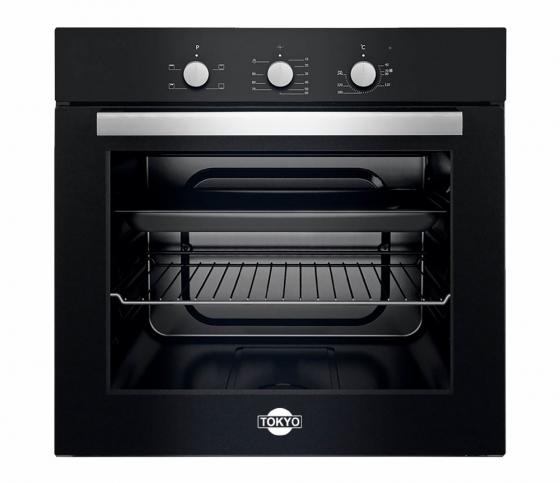 Horno eléctrico empotrable TOKYO ZARA 60L BLACK CON CONVECTOR