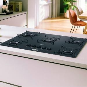 ANAFE TOKYO A GAS COOK 5 HORNALLAS VIDRIO TEMPLADO C/ENCENDIDO