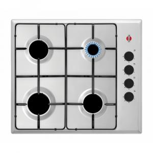 ANAFE A GAS TOKYO ANKA INOXIDABLE 4 HORNALLAS ENCEND. ELÃCTRICO COMANDO LATERAL