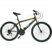 BICICLETA VELOZ ARO 26 THUNDER NEGRO/NARANJA