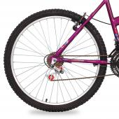 BICICLETA FREE AC ARO 26 18V FEM DONNA C/ CESTA V-BRAKE VIOLETA