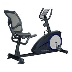 BICICLETA HORIZONTAL EVOLUTION RB902 120KG DISCO 5KG