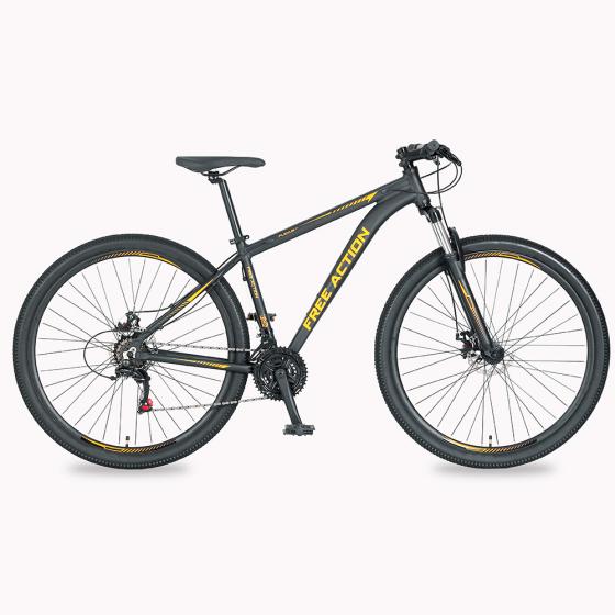 BICICLETA FREE AC ARO 29 ALUM 21V MASC FLEXUS 3.0 DISK BRAKE GRAFITO/NARANJA