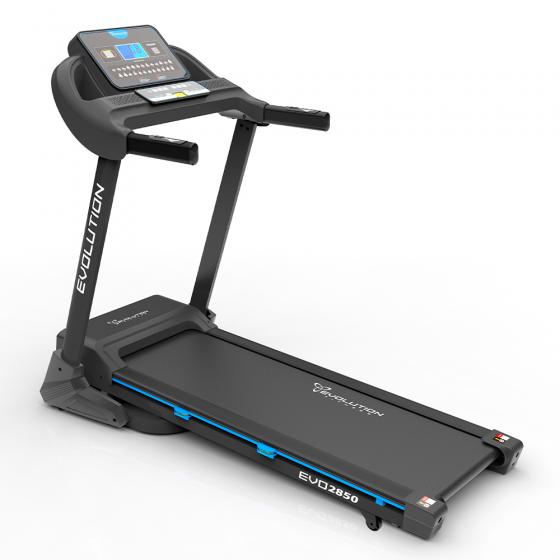 CAMINADORA EVOLUTION EVO2850 25PROG 130KG 16KM/H 2HP C/ INCLINACION ELECT.