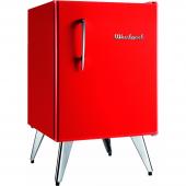 FRIGOBAR WHIRLPOOL VINTAGE WRA08BVD ROJO 80L FRIO HUMEDO + ADAPTADOR