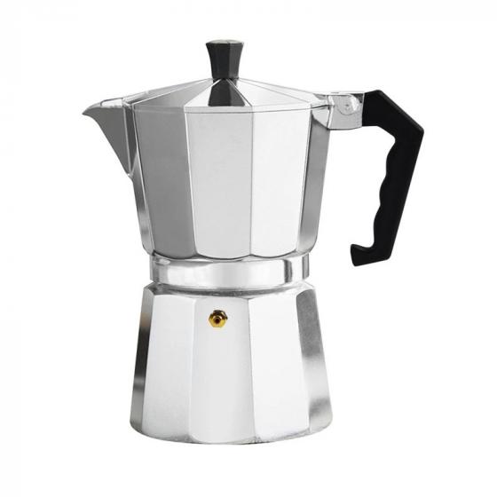 CAFETERA ITALIANA ALUMINIO 300ML 6T PLATA VARENNA