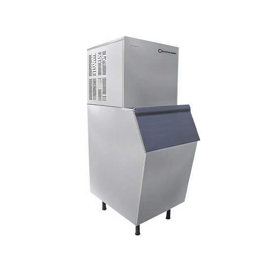 Fabricadora de hielo ECOSILKON 75 KG/24H CAP DEP 90KG AC.INOX ZBL150