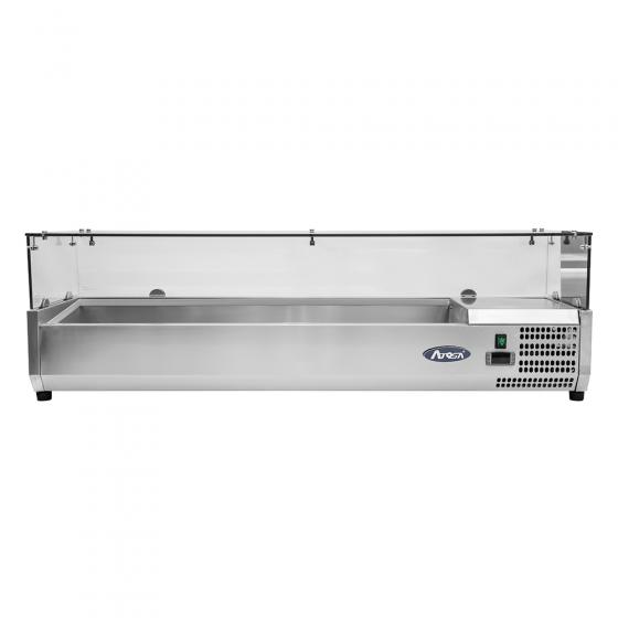 BUFFET DE MESA REFRIGERADA INOX ATOSA ESL3881 MOD.VRX1200/380  4BAND GN 1/3 2 A