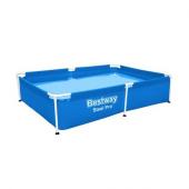 Piscina rectangular c/est. metalica 1.000lt. s/ Depurador. Bestway Kids 10473