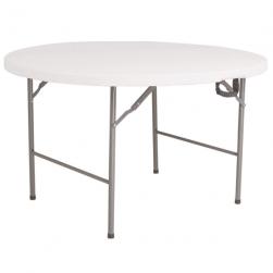Mesa plegable redonda 122cm x 74cm LEVEL