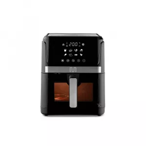 Freidora Sin Aceite Multilaser Go224eur 7l 1600w 220v Negro Con Visor