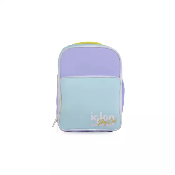 Mochila Termica Igloo 12 Latas Retro Lila/amarillo 63074