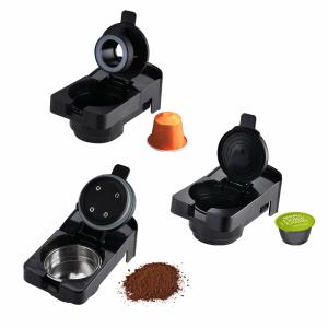 Cafetera Multicápsula 3 en 1 NAPPO ROJA NEC-215