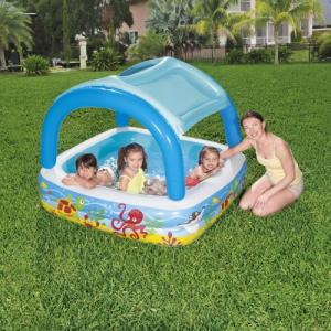 Piscina infantil con techo removible 265Lt. Bestway 52192