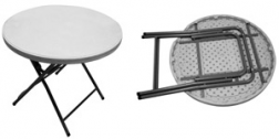 MESA REDONDA PLEGABLE 80*74 LEVEL