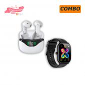 Combo enamorados Auriculares Stone M2 + Smartwatch Cobee CA1.