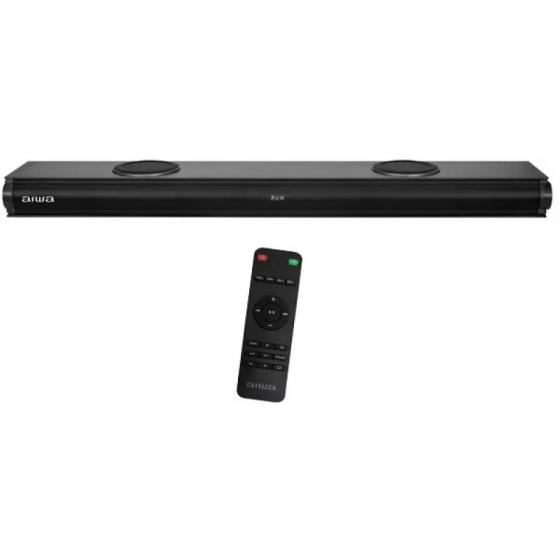 BARRA DE SONIDO SOUNDBAR AIWA AW-SBH22 CON 2 SUB-WOOFER INTEGRADOS