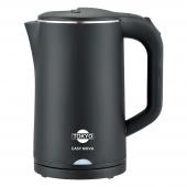 HERVIDORA TOKYO EASY PRO NEGRA JARRA DE ACERO INOXIDABLE  1,7 L 1500 W
