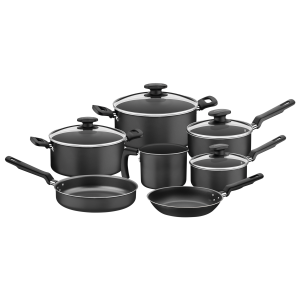 Juego de ollas 7 pzas. Loreto Negra