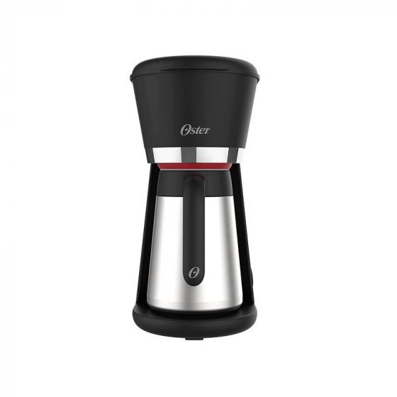 Cafetera Oster Negra con Jarra Térmica de Acero Inoxidable de 0.7L