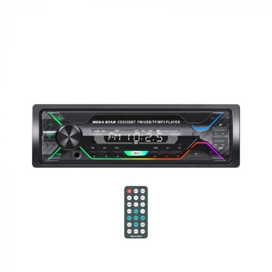 RADIO AUTO BT/2XUSB/TF/MP3/FM CONTROL CDX258BT