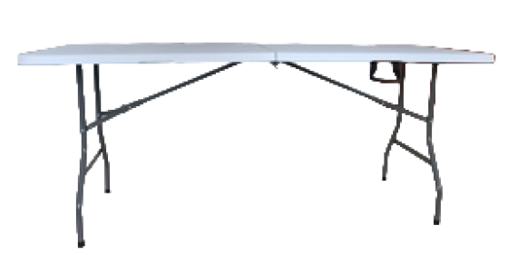MESA RECTANGULAR PLEGABLE 180*70*74 LEVEL