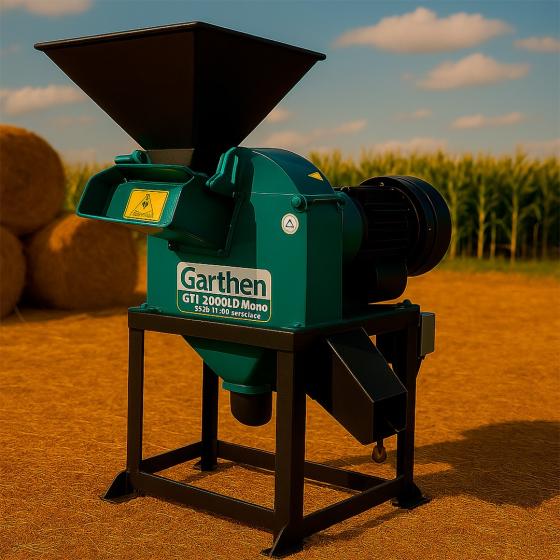 TRITURADORA FORRAJERA GARTHEN GTI-2000LDF MONO 2,0HP IP00 220V 50HZ
