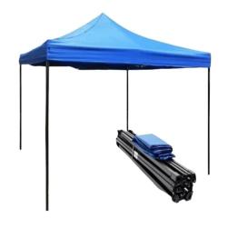TOLDO PLEGABLE 3X3 LEVEL AZUL