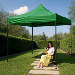 TOLDO PLEGABLE 3X3 LEVEL VERDE