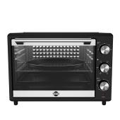 HORNO ELECTRICO TOKYO 46LTS NEGRO 1REJ/1BAND/1AGARRADERA + BANDEJA REDONDA