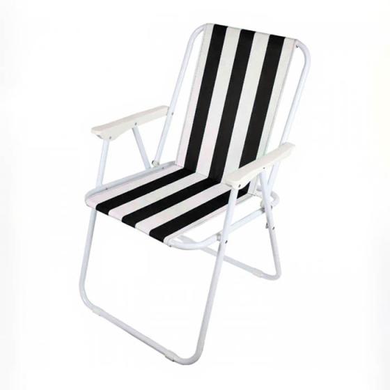 SILLA PLAYERA LEVEL A RAYAS NEGRAS