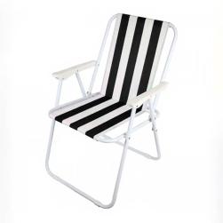 SILLA PLAYERA LEVEL A RAYAS NEGRAS
