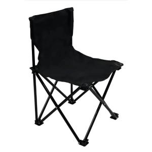 SILLA DE CAMPING LEVEL NEGRA SIN POSABRAZOS LVS-200