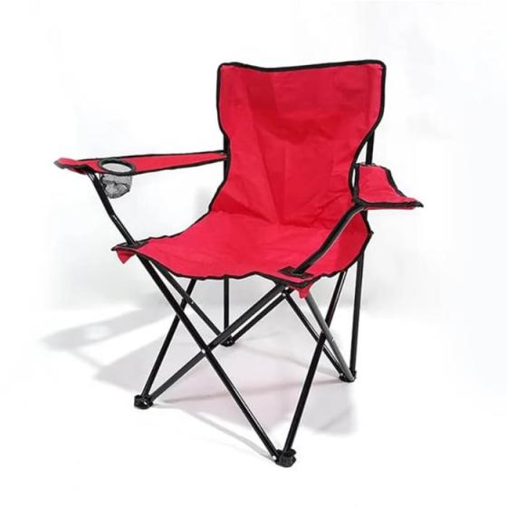 SILLA DE CAMPING LEVEL ROJA LVS-191
