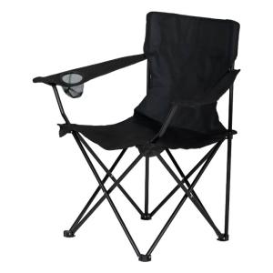 SILLA DE CAMPING LEVEL NEGRA LVS-190