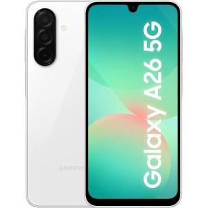 CELULAR SAMSUNG A26 5G 6GB + 128GB WHITE SM-A266MZWDLTY