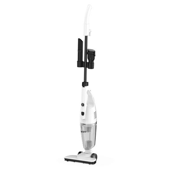 ASPIRADORA VERTICAL 2 EN 1 CON LUZ LED NAPPO BLANCA NLAH-275