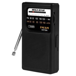 MINI RADIO AM/FM CX16A MEGASTAR