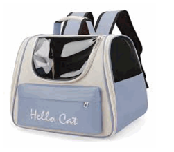 MOCHILA/BOLSO TRANSPORTADORA P/MASCOTAS, 35*23*37CM, TELA OXFORD, COLOR MEZCLADOS