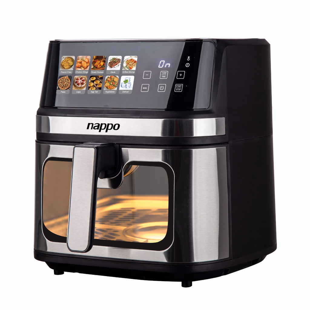 FREIDORA DE AIRE DIGITAL  POWER 8L NAPPO NEF-258
