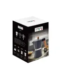 Cafetera Italiana Aluminio 300ml 6T GRIS M/MAD VARENNA