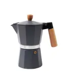Cafetera Italiana Aluminio 300ml 6T GRIS M/MAD VARENNA