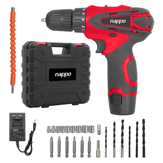 Taladro atornillador inalambrico NAPPO 12V NHTI-221