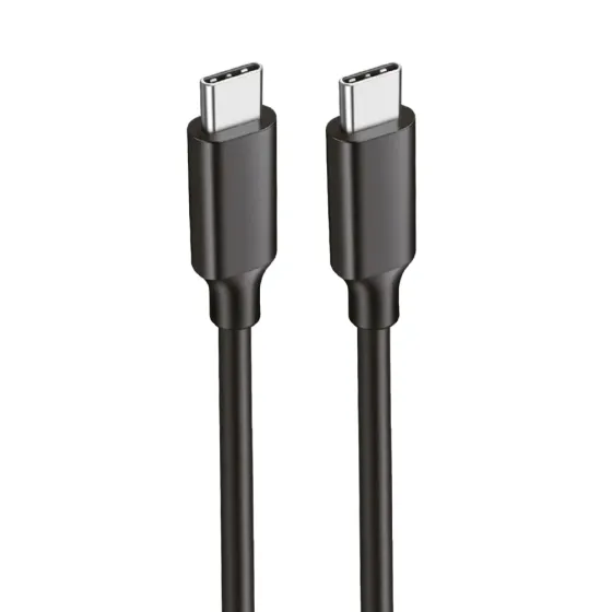 Cable KOLKE USB tipo c a tipo c 20W NEGRO KCC-8708