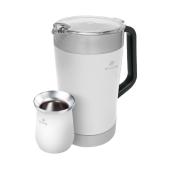 Set jarra 1.9L + MATE 330ML A.INOX NEGRO SELECTA