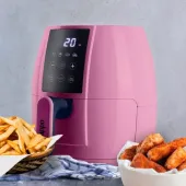 FREIDORA DIGITAL NAPPO SIN ACEITE VISION 5,7L NEF-129 ROSA