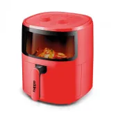 Freidora sin aceite VISION TASTY 5,7L CON VISOR NEF-148 ROJA