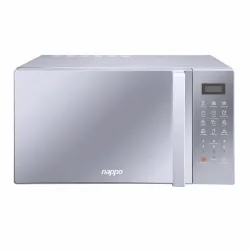 Microondas NAPPO 28L PLATEADO C/VIDRIO REFLECTOR