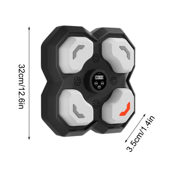 Maquina de boxeo para pared niños BLANCO/NEGRO