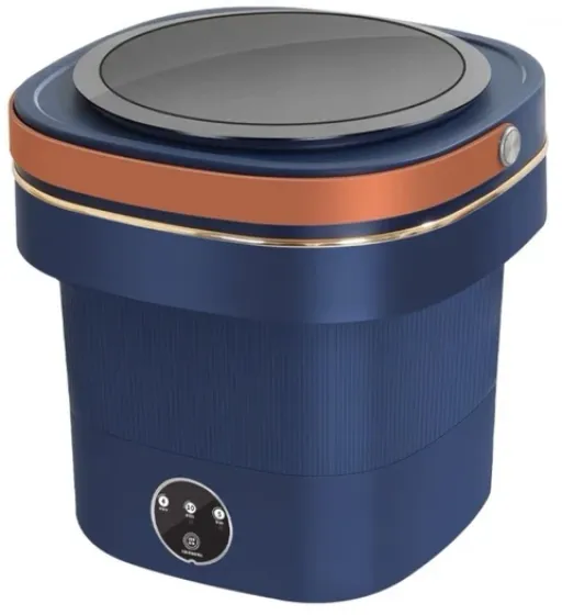Mini lavarropas portatil AZUL MARINO